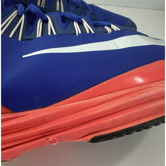 Nike Lunar Ballistec Tennis Sneakers Men's 11.5 Shoes 631653-416 Royal Blue Rafa - Picture 11 of 16